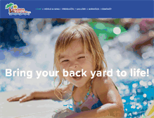 Tablet Screenshot of leisurepoolnspa.net